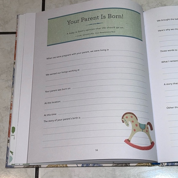 NEW Bluestreak Books Grandfather’s Journal-Memories & Keepsakes For My Children - Picture 7 of 10